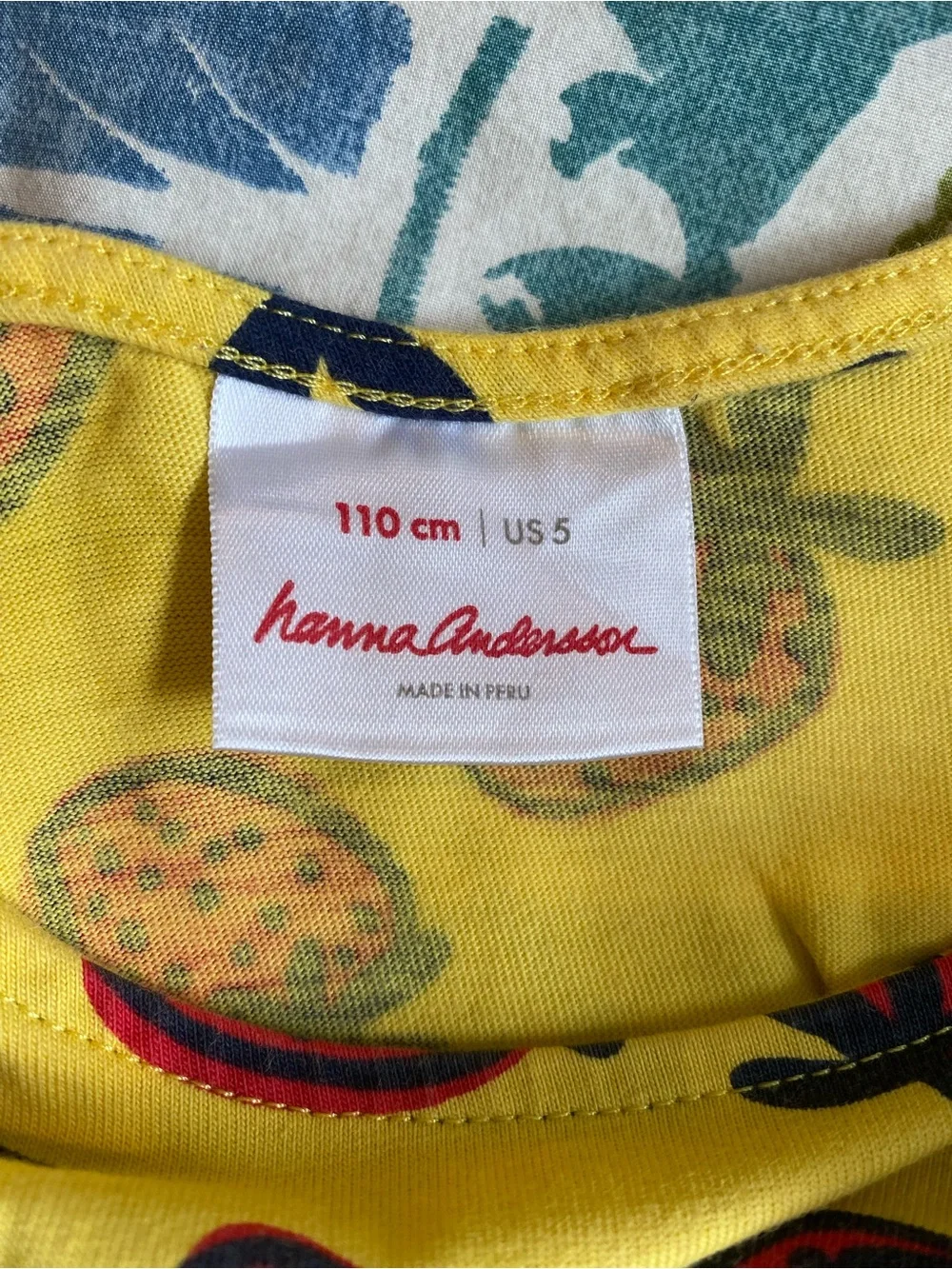 Hanna Andersson Girls Dresses (2) strawberry print and a red stripe long sleeve
